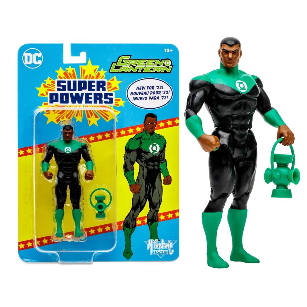 Super Powers Green Lantern John Stewart DC Mcfarlane‎ Toys 2022 Action Figure